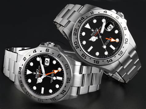 new rolex explorer ii 226570|Rolex Explorer II size comparison.